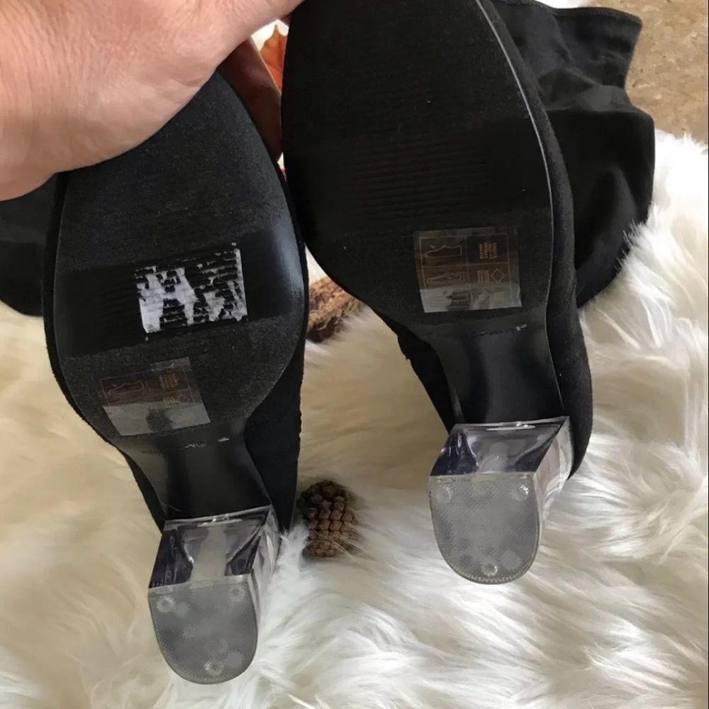 Call It Spring Eriavia Thigh High Block Heel Boots - Picture 5 of 5